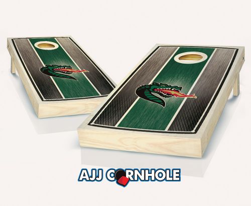 UAB Stained Stripe Cornhole Set