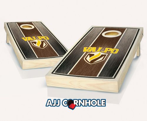 Valparaiso Stained Stripe Cornhole Set