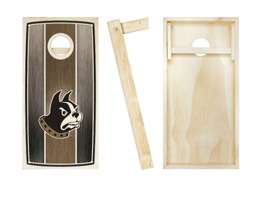 Wofford Stained Stripe Cornhole Set #2