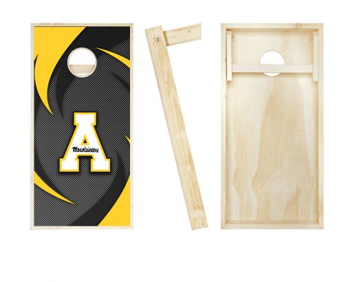 App State Mountaineers Swoosh Cornhole Set