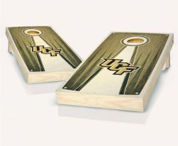 Central Florida Knights Stained Pyramid Cornhole Set
