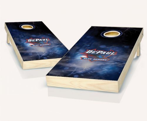 DePaul Blue Demons Smoke Cornhole Set