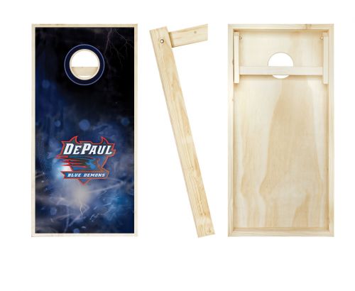 DePaul Blue Demons Smoke Cornhole Set #2