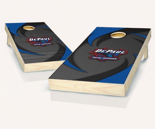 DePaul Blue Demons Swoosh Cornhole Set
