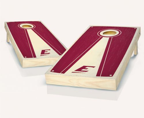 Eastern Kentucky Colonels Stained Pyramid Cornhole Set