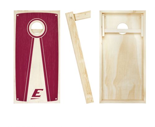 Eastern Kentucky Colonels Stained Pyramid Cornhole Set #2