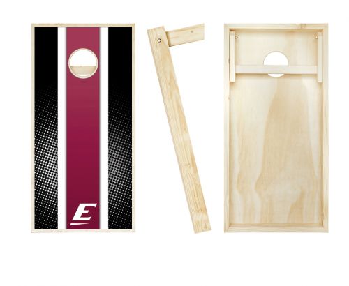 Eastern Kentucky Colonels Striped Cornhole Set #2