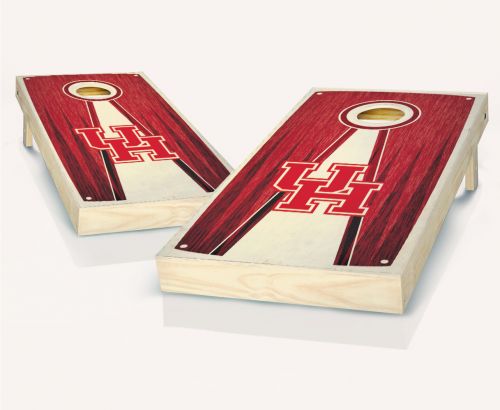 Houston Stained Pyramid Cornhole Set