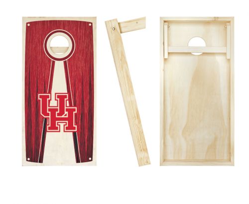 Houston Stained Pyramid Cornhole Set #2