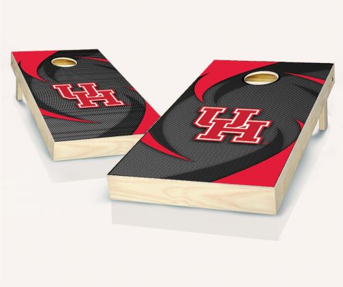 Houston Cougars Swoosh Cornhole Set