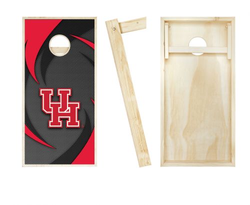 Houston Cougars Swoosh Cornhole Set #2