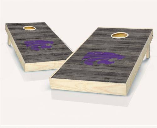 Kansas State Wildcats Distressed Cornhole Set