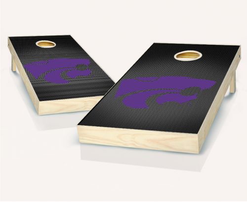 Kansas State Wildcats Slanted Cornhole Set