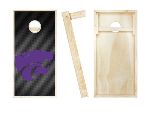 Kansas State Wildcats Slanted Cornhole Set #2