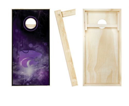 Kansas State Wildcats Smoke Cornhole Set #2