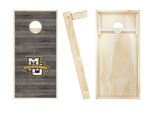 Marquette Golden Eagles Distressed Cornhole Set #2