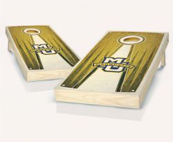 Marquette Stained Pyramid Cornhole Set