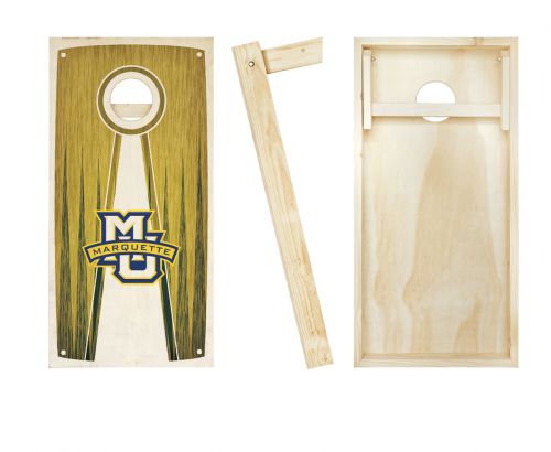 Marquette Stained Pyramid Cornhole Set #2