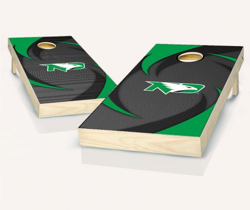 North Dakota Fighting Hawks Swoosh Cornhole Set