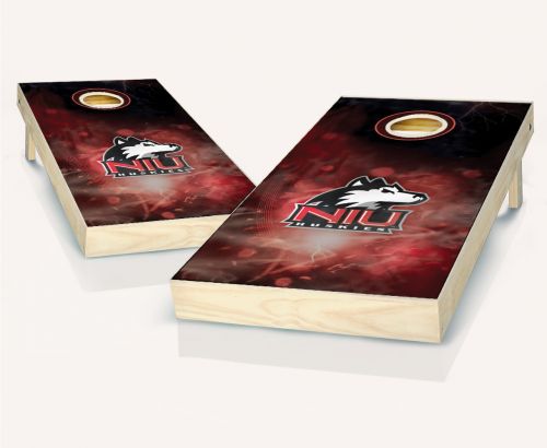 Northern Illinois Huskies Smoke Cornhole Set