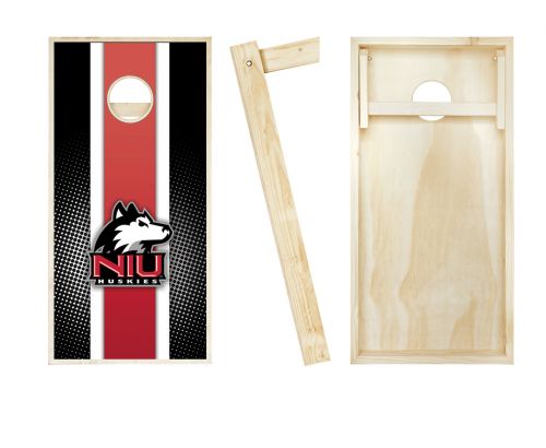 Northern Illinois Huskies Striped Cornhole Set #2