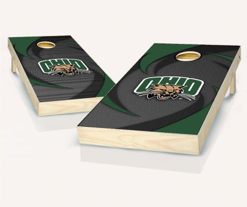 Ohio Bobcats Swoosh Cornhole Set