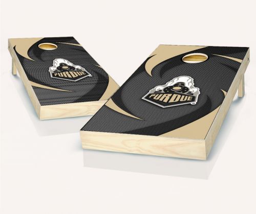 Purdue Boilermakers Swoosh Cornhole Set