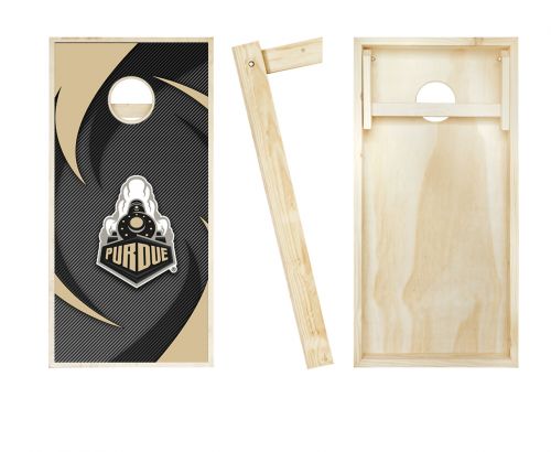 Purdue Boilermakers Swoosh Cornhole Set #2