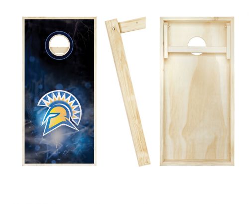 San Jose State Spartans Smoke Cornhole Set #2
