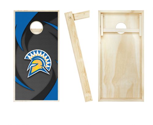 San Jose State Spartans Swoosh Cornhole Set #2