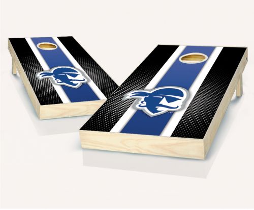 Seton Hall Pirates Striped Cornhole Set