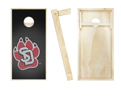 South Dakota Coyotes Slanted Cornhole Set #2