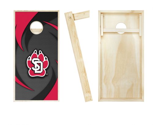 South Dakota Coyotes Swoosh Cornhole Set #2