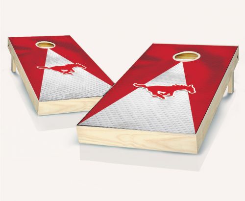 SMU Mustangs Jersey Cornhole Set