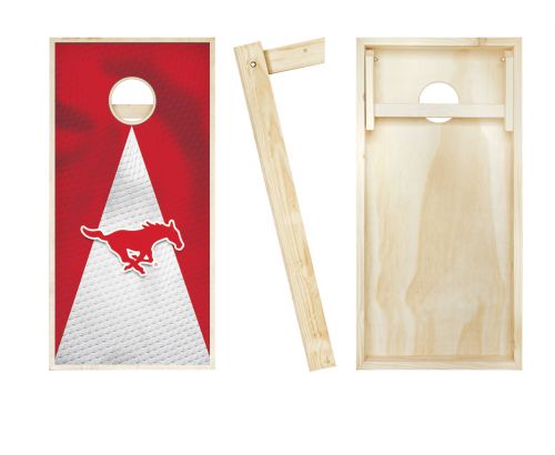 SMU Mustangs Jersey Cornhole Set #2