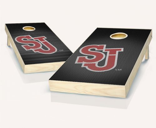 St John's Red Storm Slanted Cornhole Set