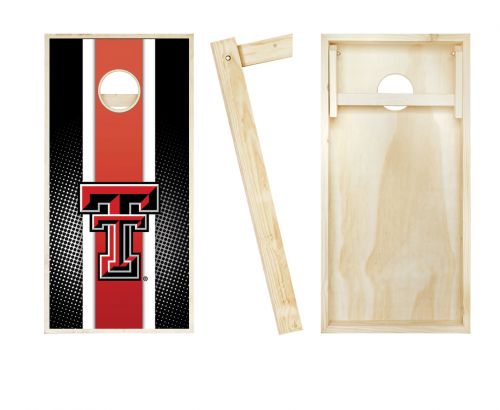 Texas Tech Red Raiders Striped Cornhole Set #2