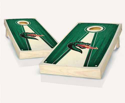 UAB Stained Pyramid Cornhole Set