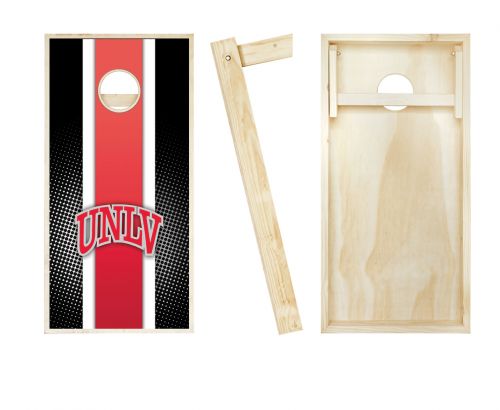 UNLV Rebels Striped Cornhole Set #2