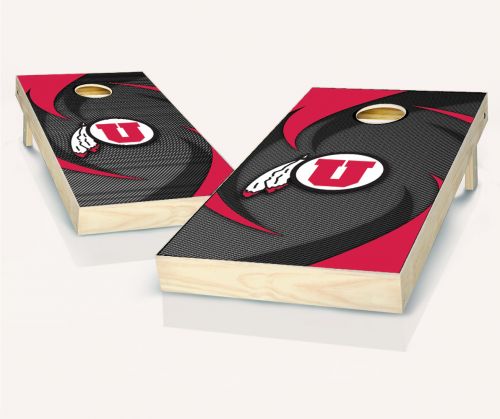 Utah Utes Swoosh Cornhole Set