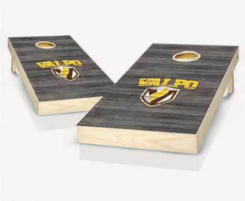 Valparaiso Crusaders Distressed Cornhole Set