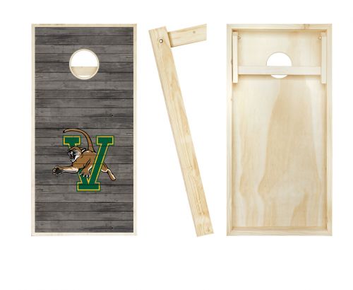 Vermont Catamounts Distressed Cornhole Set #2
