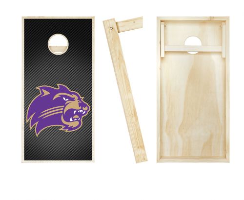 Western Carolina Catamounts Slanted Cornhole Set #2