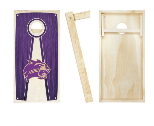 Western Carolina Stained Pyramid Cornhole Set #2