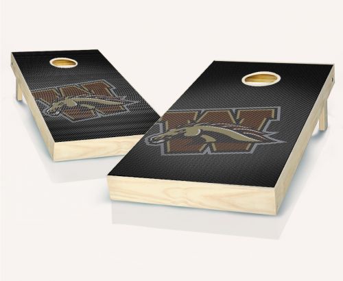 Western Michigan Broncos Slanted Cornhole Set