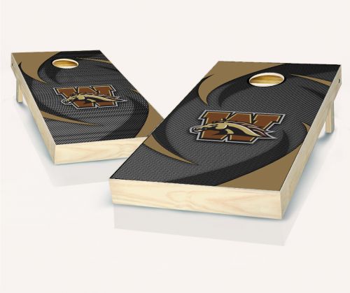 Western Michigan Broncos Swoosh Cornhole Set