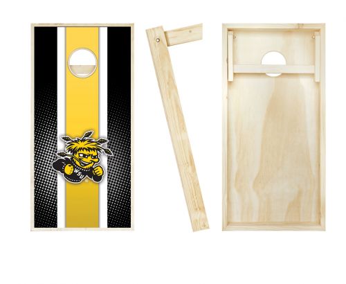Wichita State WuShock Striped Cornhole Set #2