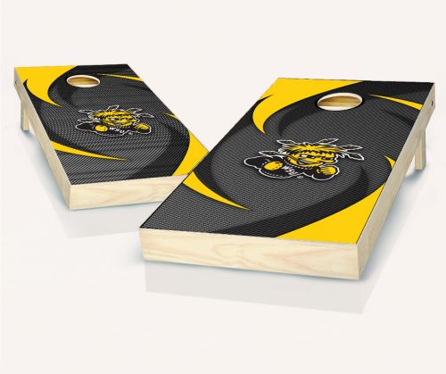 Wichita State WuShock Swoosh Cornhole Set