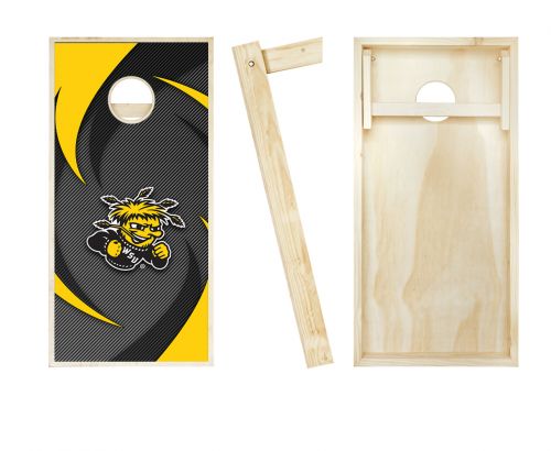 Wichita State WuShock Swoosh Cornhole Set #2