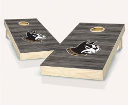 Wofford Terriers Distressed Cornhole Set